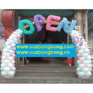 Cổng Bong Bóng Khai Trương Công Ty Cửa Hàng