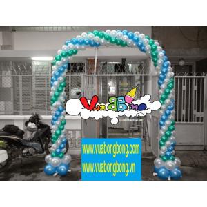 Cổng Bong Bóng Bay Đám Cưới Mẫu 9