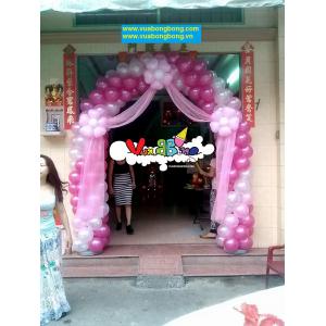 Cổng Bong Bóng Bay Đám Cưới Mẫu 11