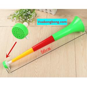 Kèn Vuvuzela xếp dụng cụ cổ động vũ đá banh
