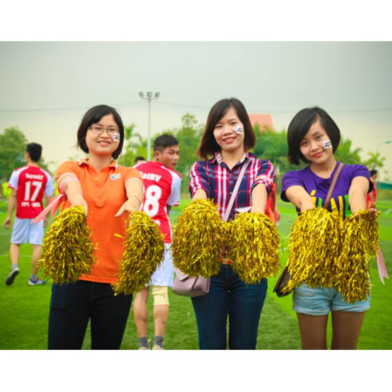 Bông Tua Cổ Vũ Kim Tuyến Sợi Mỏng