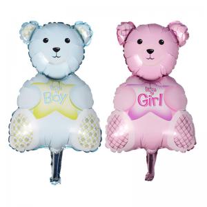 Bong bóng gấu ngồi boy girl mini