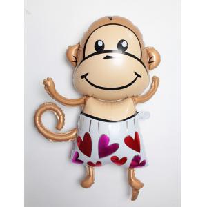Bong bóng khỉ mặc quần tim