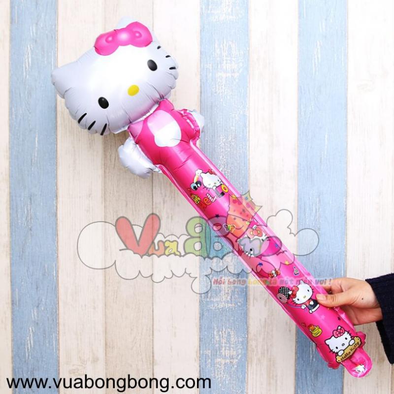 Quả bóng Hello Kitty gắn hình con mèo phổ biến, sẽ giúp bạn tạo ra một không gian thú vị và đầy màu sắc trong nhà. Bạn sẽ không thể cưỡng lại sự đáng yêu của mèo Hello Kitty trên các quả bóng này.