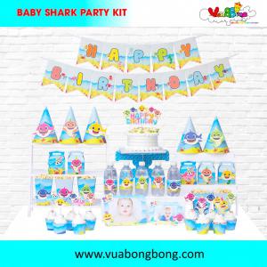 Chủ đề baby shark SET PARTY KIT