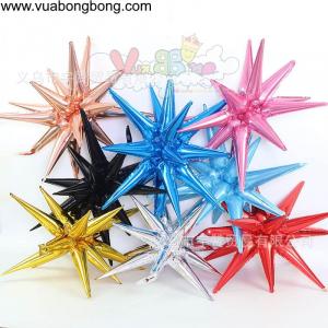 Bong bóng cầu gai (sao nổ) 14 cánh 22 inch 55 cm