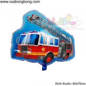 Bong bóng xe cứu hỏa mẫu 2