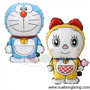 Bong bóng mèo máy Doraemon và Doremi mẫu 1