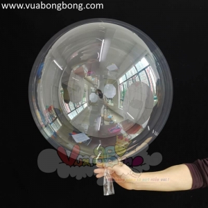 [TF]Bong bóng tròn BOBO 60cm 24 inch trong suốt nhựa dẻo PE