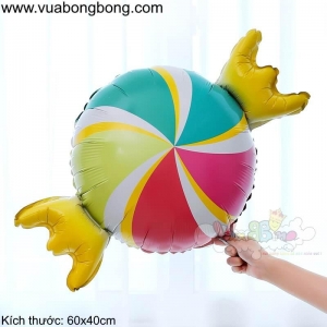 Bong bóng viên kẹo đủ màu nilon nhôm kính bạc