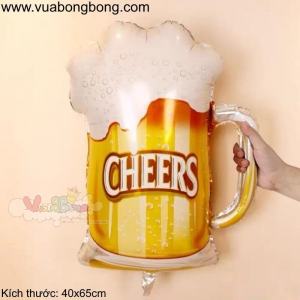 Bong bóng ly bia cheers