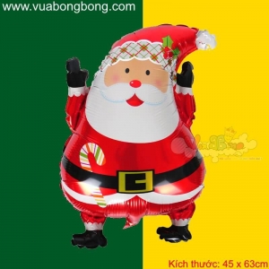 Bong bóng ông già noel santa lou mẫu 1