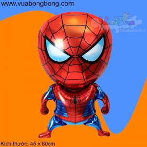 Bong bóng người nhện spider man oxi bán dạo