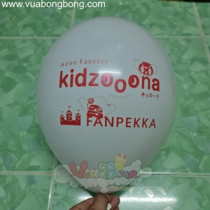 Bong bóng in logo Kidzooona Fanpekka