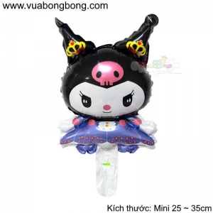 Bong bóng KUROMI mẫu 02 size mini nhỏ