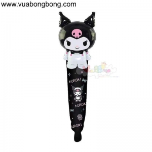 Bong bóng KUROMI thanh cây gậy tay cầm dài