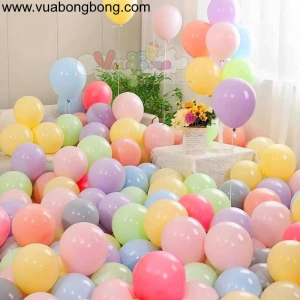 Bong bóng tròn pastel 25cm 10 inch R10-M DECOMEX Việt Nam