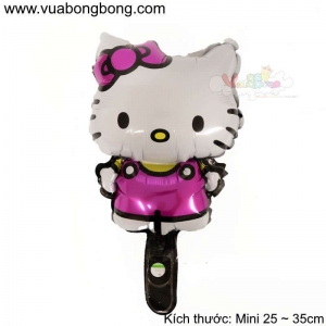 Bong bóng HELLO KITTY mẫu 01 size mini nhỏ