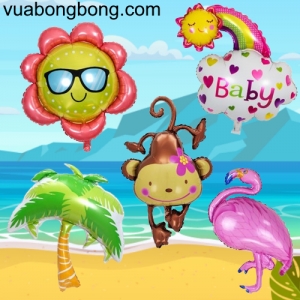 Set 5 bong bóng summer season