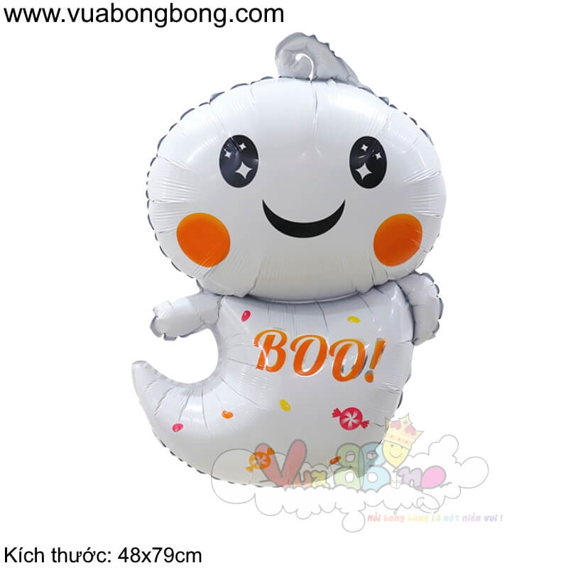 Bán cung cấp bong bóng bay con ma boo trang trí lễ hội ma quỷ halloween ...
