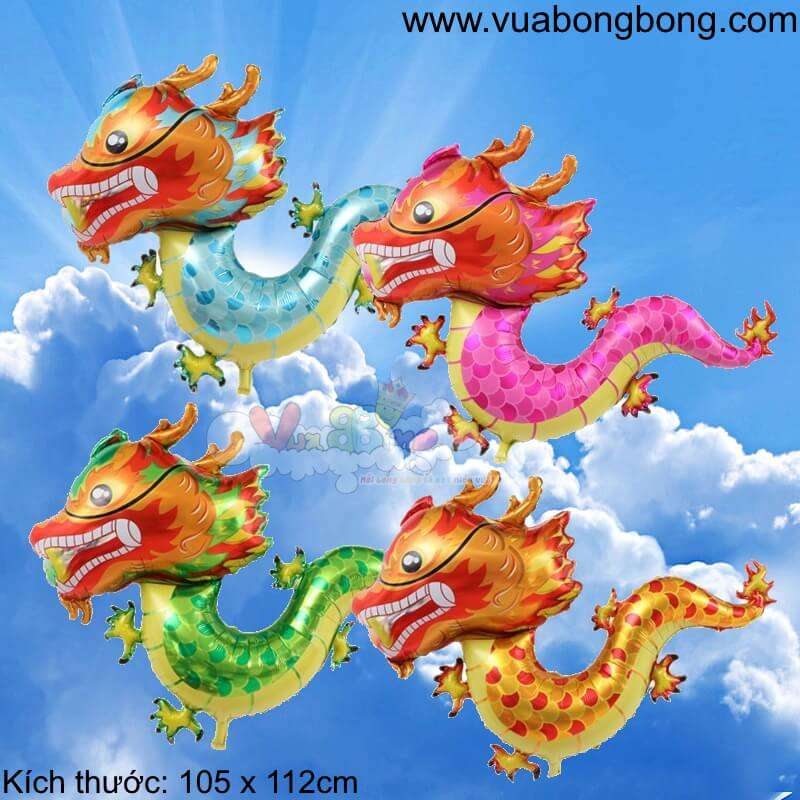 Bong bóng bay rồng 2024 trung quốc bán dạo khu công viên vui chơi giải ...