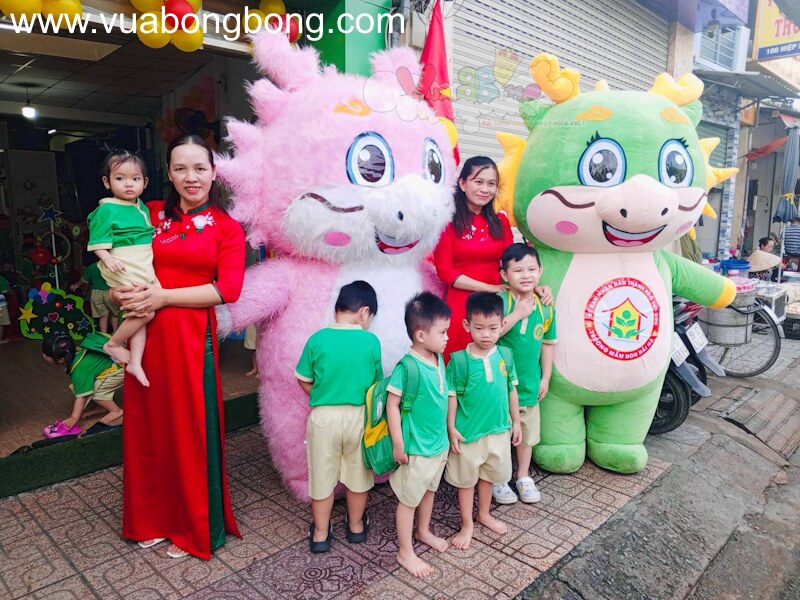 dịch vụ mascot rối hơi rồng